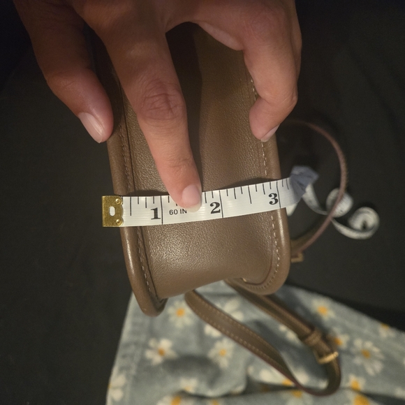 Dooney & Bourke Dark Brown Leather Shoulder Bag - Picture 7 of 7